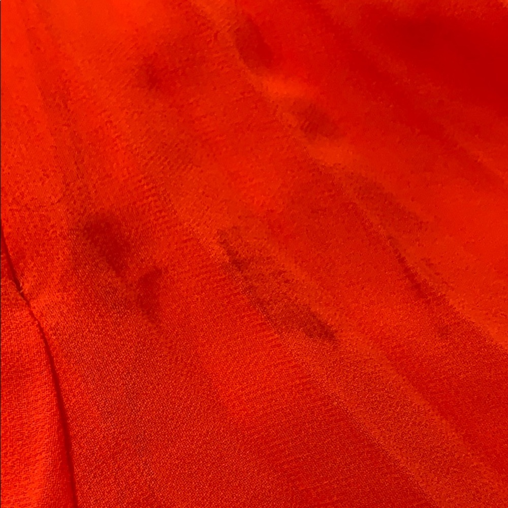 GUC BCBGeneration Red Orange Pleated Skort - Picture 6 of 6